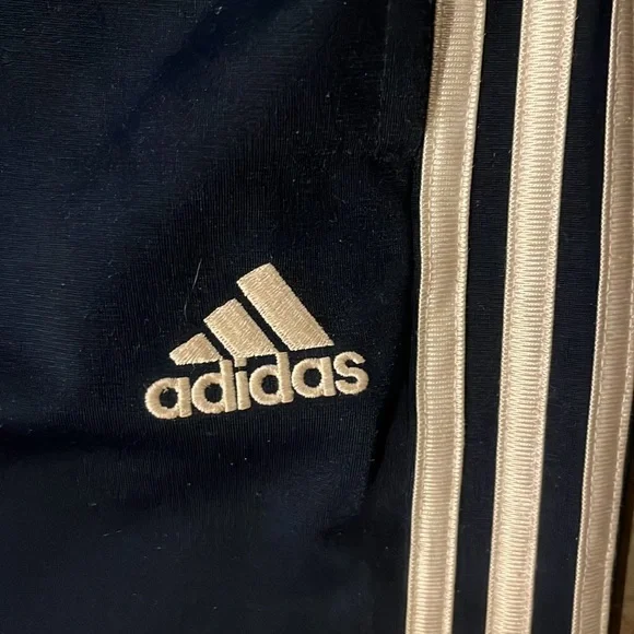 Adidas size 14/16 jogger sweatpants, good condition, navy blue - Picture 2 of 5